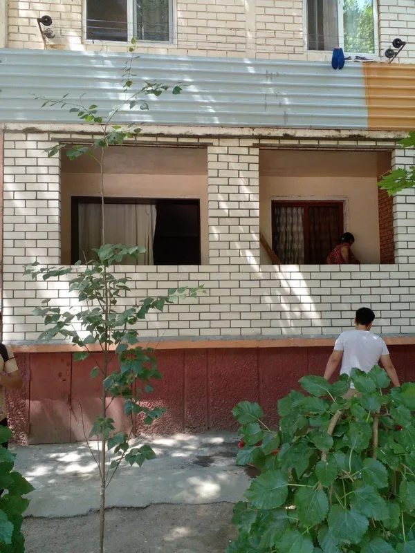 Balkonga g'isht teramiz. Kladka balkon. Керпичная кладка балконов — фото 4