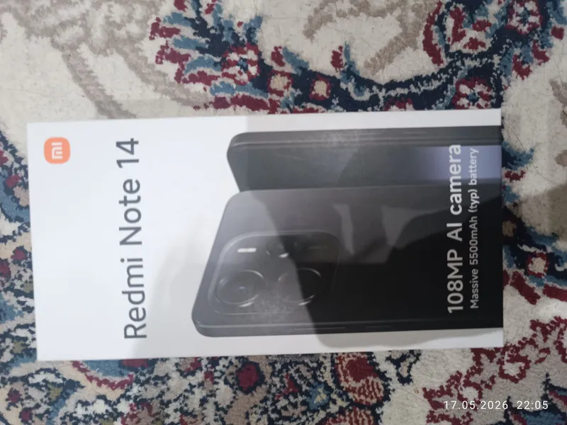 Redmi note 14 midnight blacj — фото 1