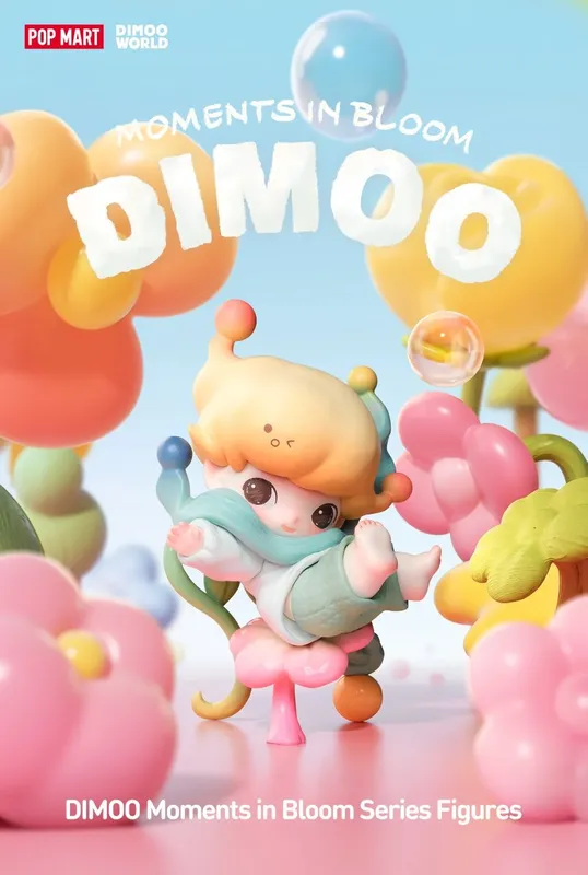 Оригинальная фигурка POP MART — DIMOO Moments in Bloom (Блайндбокс — фото 1