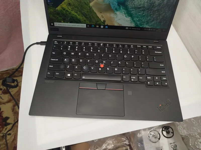 Ультратонкий и лёгкий ноутбук Lenovo Thinkpad x1 Carbon Intel Core i7 — фото 2