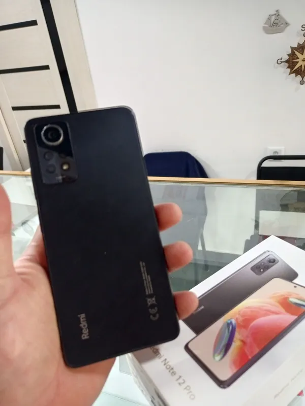 Redmi not 12 proʻ 1 oy kafolat beramiz 8 ga 256 li