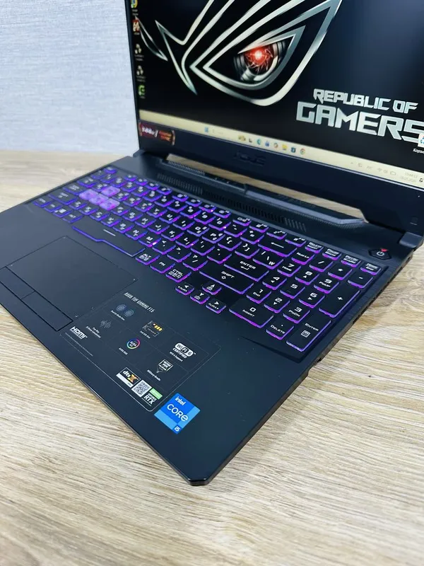ASUS TUF Core i5-11Gen+RTX3050 Фулл вариант, Топ игровой ноутбук — фото 2