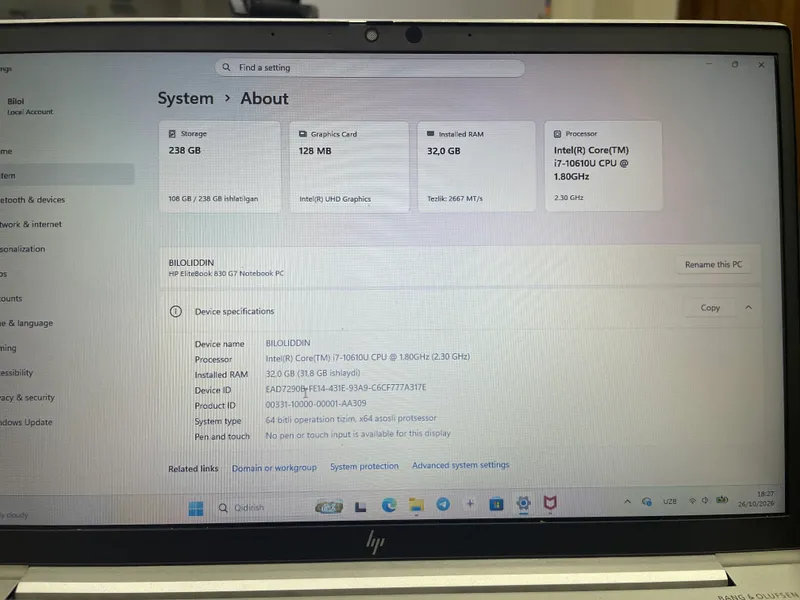 HP EliteBook 830 G7 4
