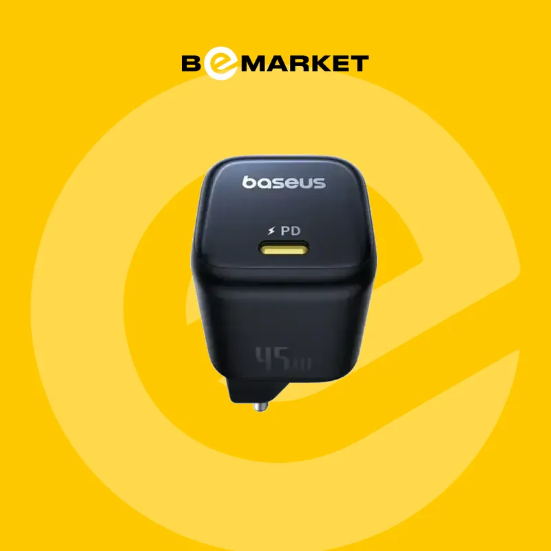 Зарядка Baseus PicoGo GaN Fast Charger USB-C 45W — фото 1