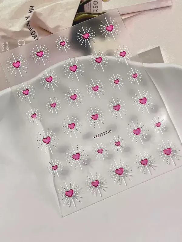 Наклейки для ногтей 💖Сердечки💖