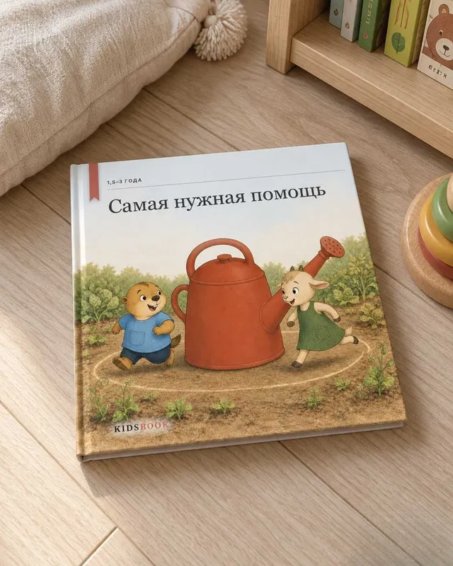 Bolalar kitobi «Eng kerakli yordam», 1,5–3 yosh, yangi, Toshkent 2 Bolalar kitobi «Eng kerakli yordam», 1,5–3 yosh, yangi, Toshkent 2