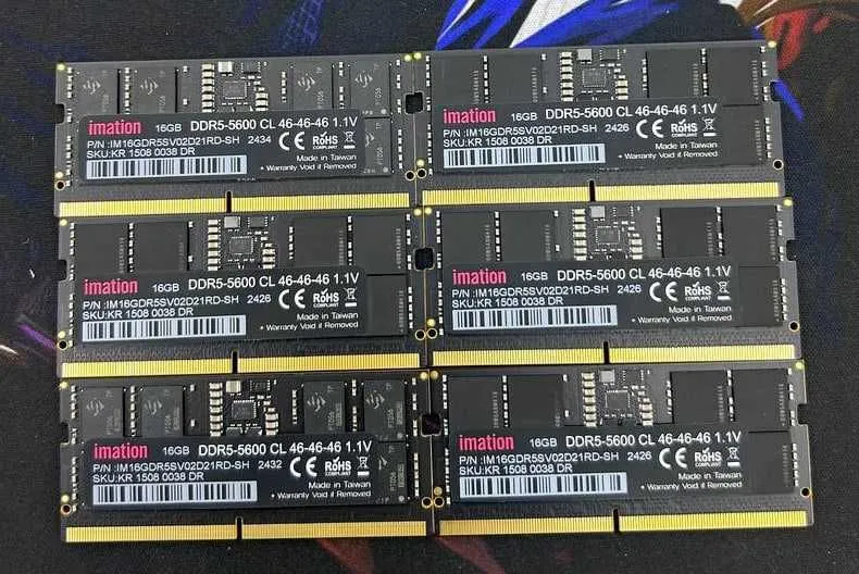 Ноутбук оперативка 16гб 5600 DDR5