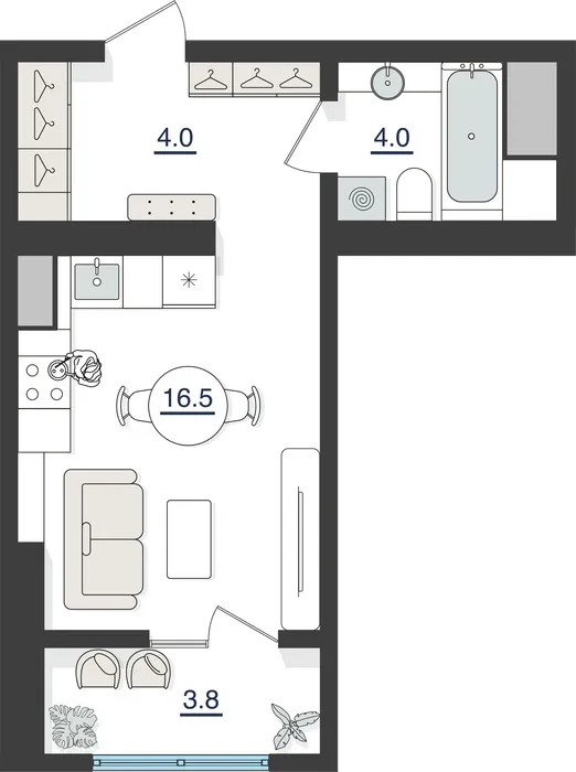 1 xonali kvartira, 30 m2, Yashnobod 2 1 xonali kvartira, 30 m2, Yashnobod 2