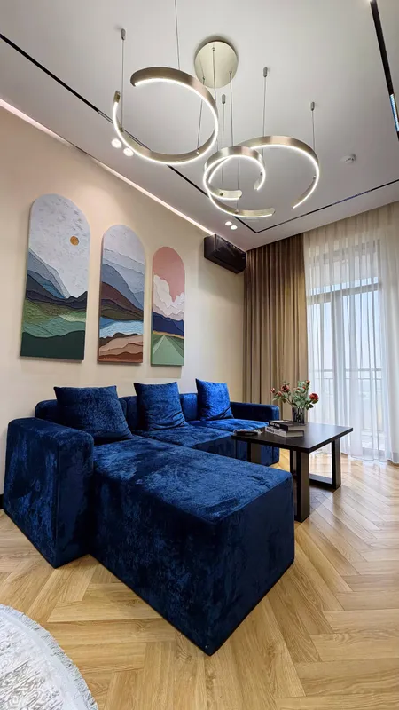 Imperial Club City turar joy majmuasida dizaynerlik ta’miriga ega 2 xonali kvartira 5