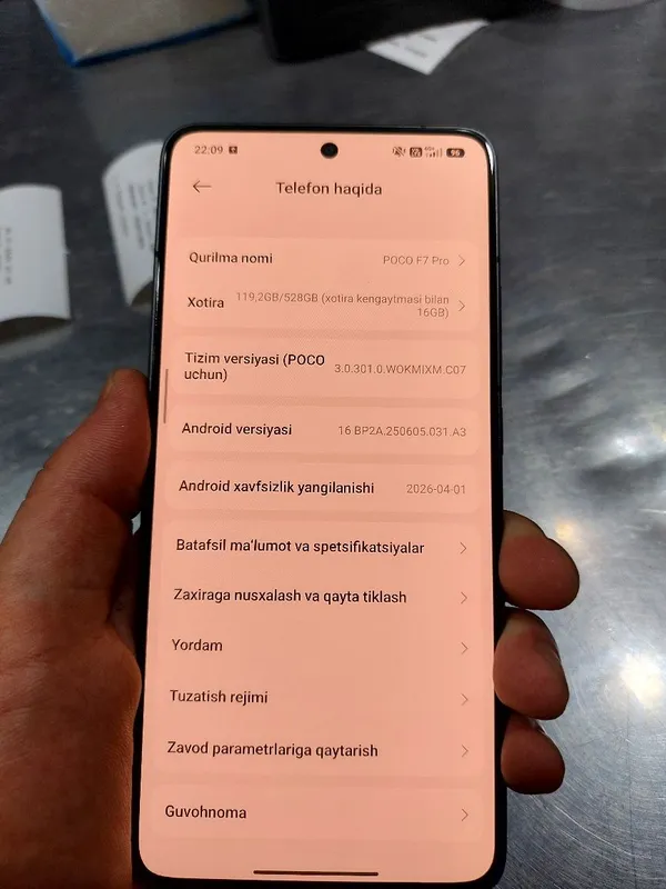 Poco F7 Pro Yengi 512gb 5