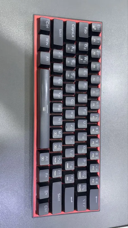 Sotaman Redragon FIZZ K617 RGB mexanik klaviaturani 4
