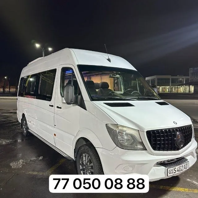 Mikroavtobus , Mercedes, Sprinter 18 kishilik, transfer xizmati,