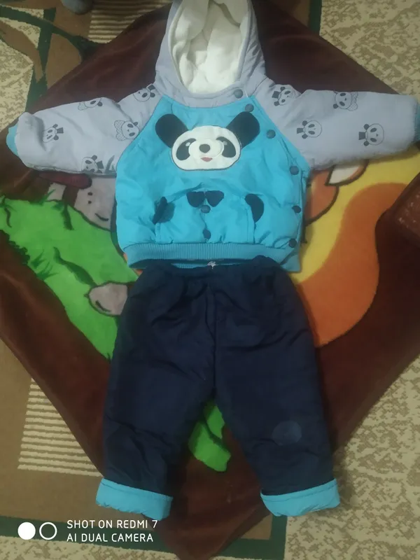 Bola uchun qishki kurtka va shim 1