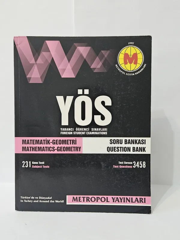 Купите книгу для подготовки к экзамену YÖS и поступайте в вузы Турции!
