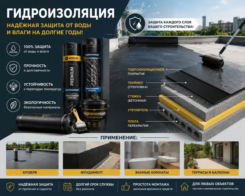 Гидроизоляция рулонлари 1