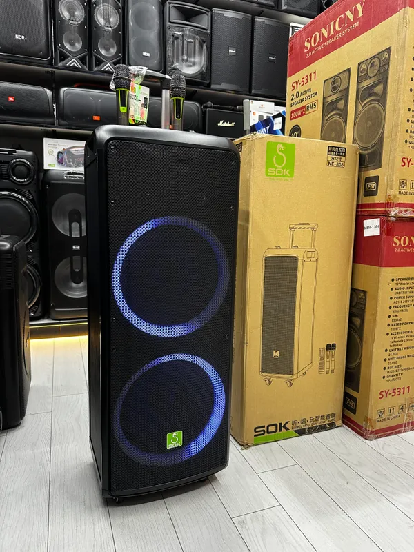 SOK 808 — оригинальная колонка мощностью 320 Вт 2 SOK 808 — оригинальная колонка мощностью 320 Вт 2