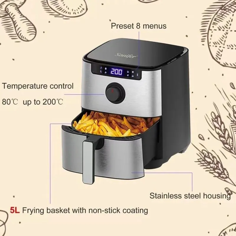 Аэрогриль Sonifer SF-1013 3 Аэрогриль Sonifer SF-1013 3