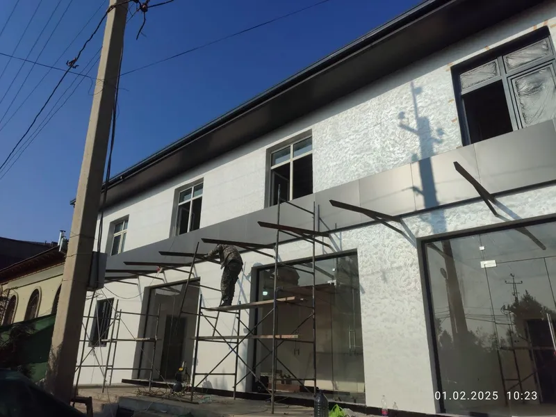 Akfa kraska alukobond kraska temir darvoza va eshik boyash. Svarka — фото 2