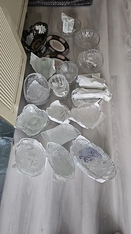 Ваза хрусталь