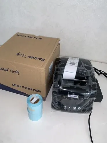 Barkod printer Xprinter 365B термо принтер этикетка — фото 1
