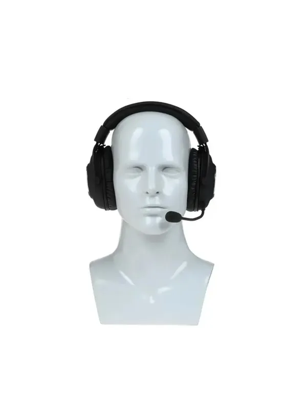 Игровые проводные наушники LOGITECH G PRO X Wired Gaming Headset Blue Mic с чехлом — Black — фото 7