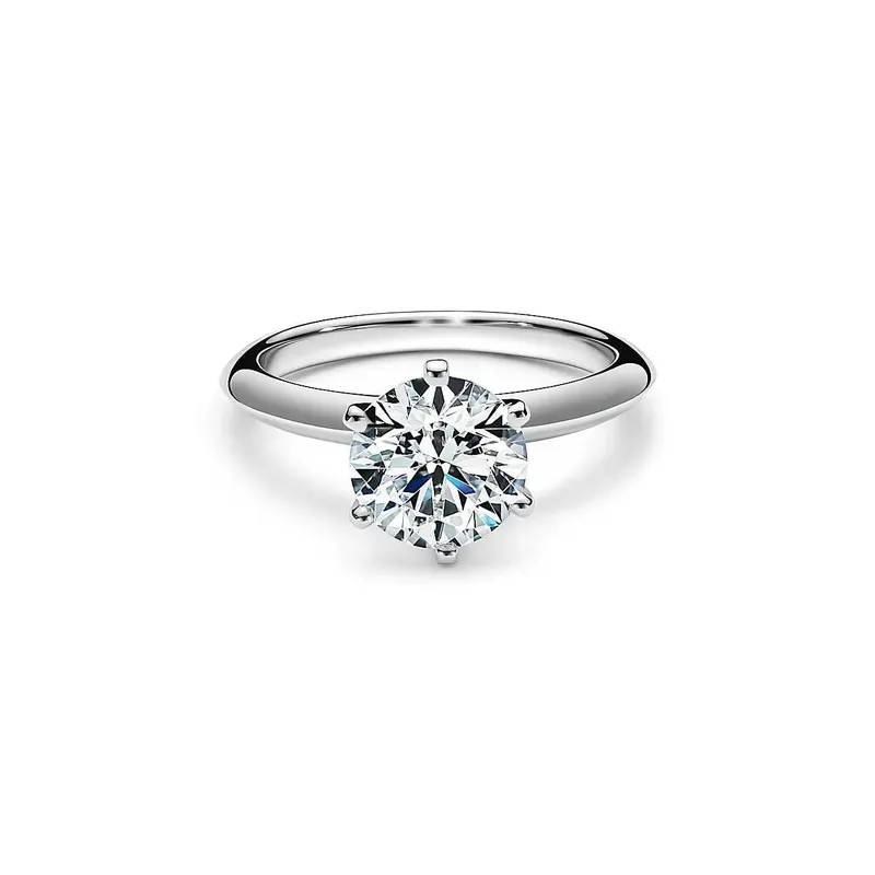 Кольцо с бриллиантом Tiffany & Co 0,30 ct