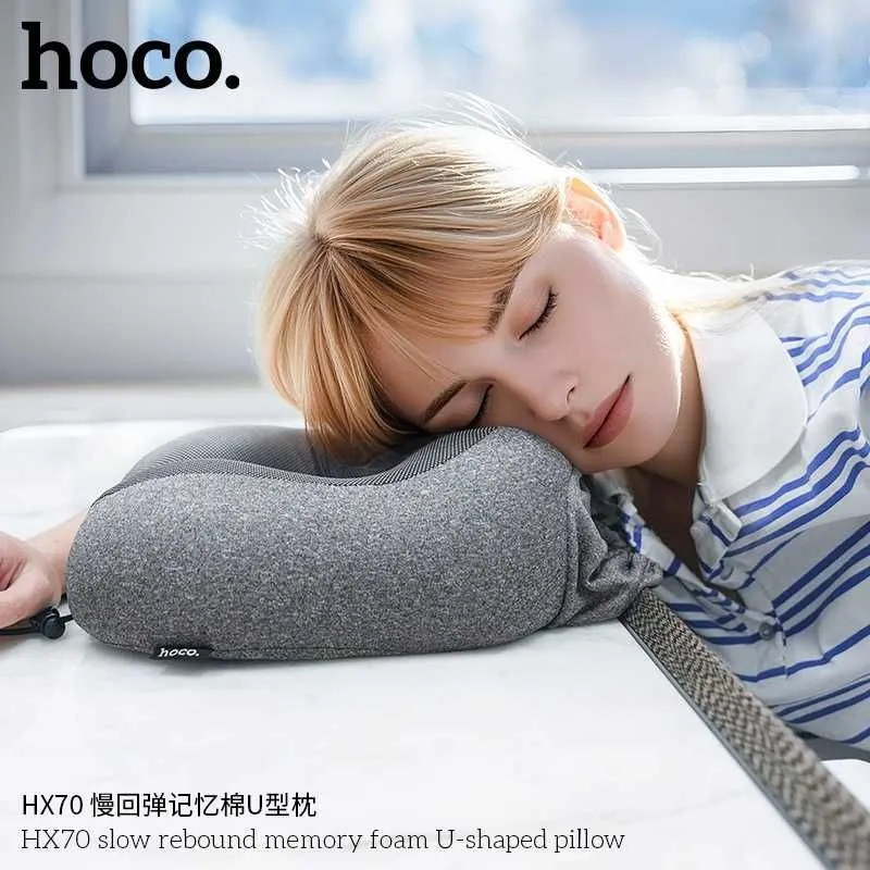 HOCO HX70 U-образная подушка из медленно восстанавливающейся памяти 4 HOCO HX70 U-образная подушка из медленно восстанавливающейся памяти 4