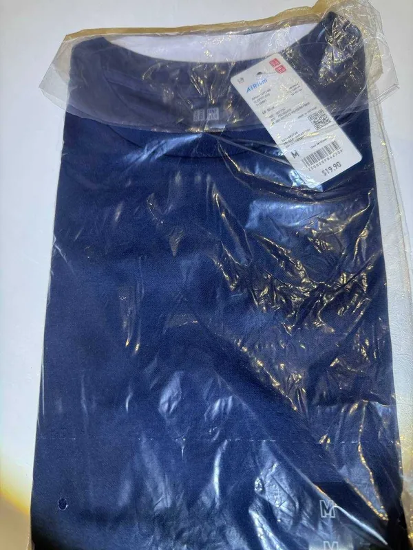 Майка Uniqlo | Синий | Размер L | AIRism Cotton T-Shirt | Sleeveless 3 Майка Uniqlo | Синий | Размер L | AIRism Cotton T-Shirt | Sleeveless 3