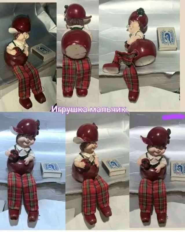 Игрушка керамическая Мальчик. Новая.