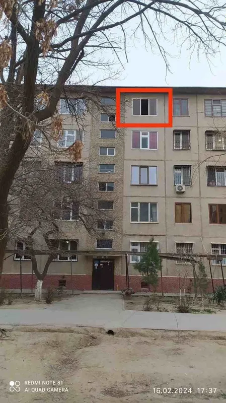 Срочно сотилади! 2 хона 5 этаж 5 этажли дом ремонти яхши . Адрес:Галаб