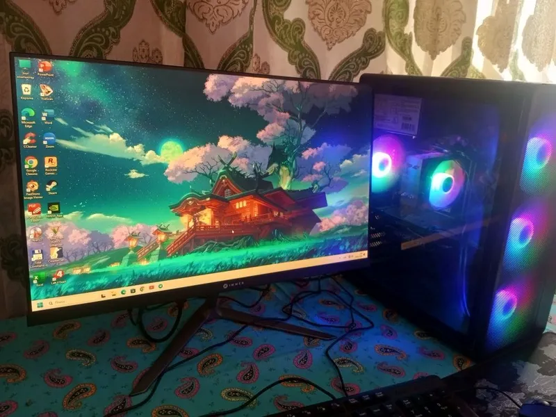 Gaming PC | i3-12100F | GTX 1660 Super | 16GB RAM | SSD 512GB | Monito — фото 1