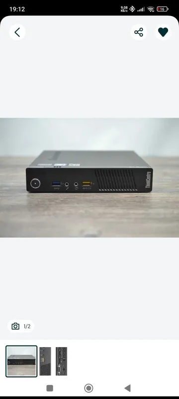 Mini pc Lenovo мини пк — фото 4