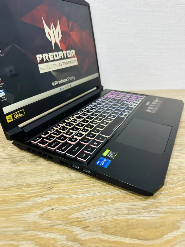 ACER Nitro Core i5-11Gen+RTX3060-6 ГБ Видеокарта, Топ Игровой ноутбук 5