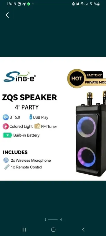 ZQS 4290 калонка караоке буфер резиновая динамик Телефон по заказу +99 1 ZQS 4290 калонка караоке буфер резиновая динамик Телефон по заказу +99 1