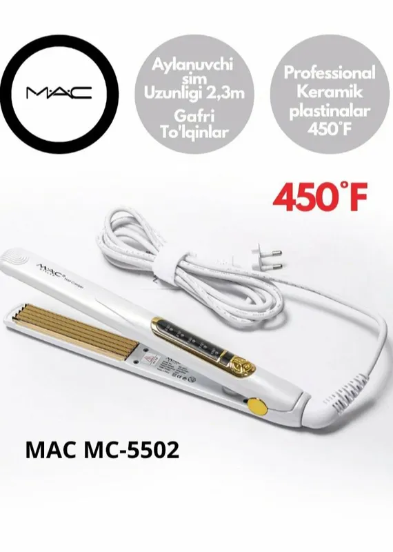 MAC gafri gofri MAC Stayler  MC-5502 soch gafrisi — фото 1