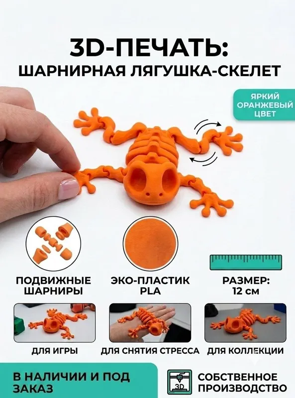 Шарнирная Лягушка Скелет. Шарнирная Лягушка Скелет.
