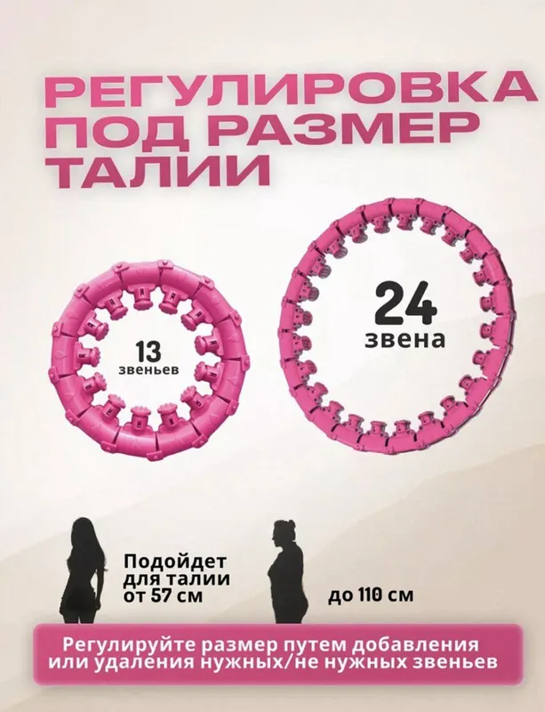 Спортивный обруч для похудения живота — фото 2