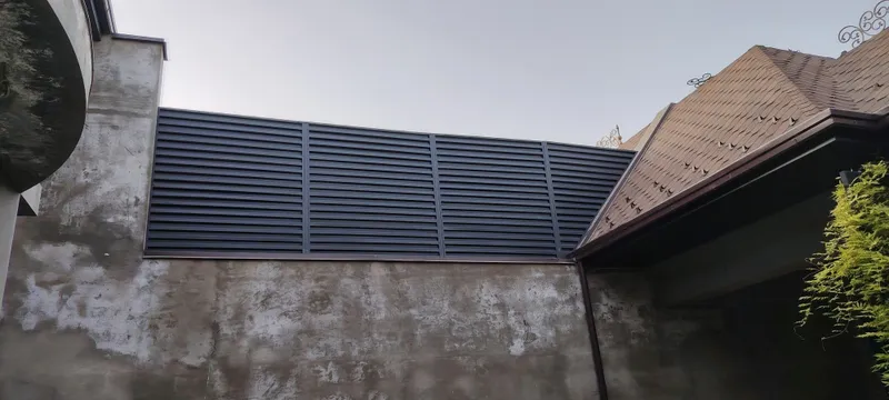Жалюзи парапед дымаход ясимиз