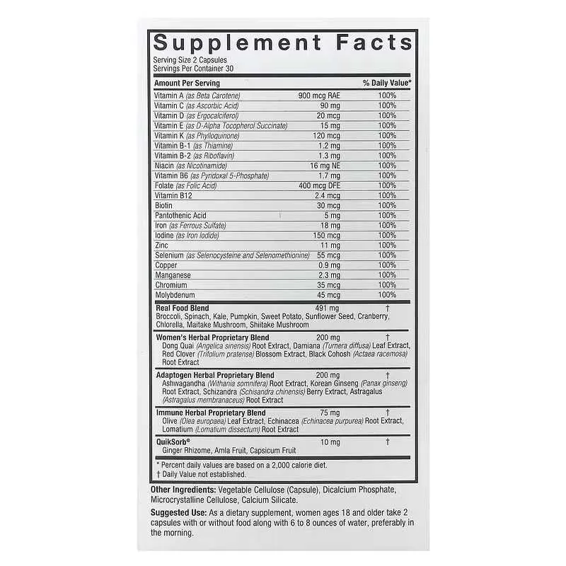 Nature's Natures Answer мультивитамины Multivitamin Women's Men's 100 3