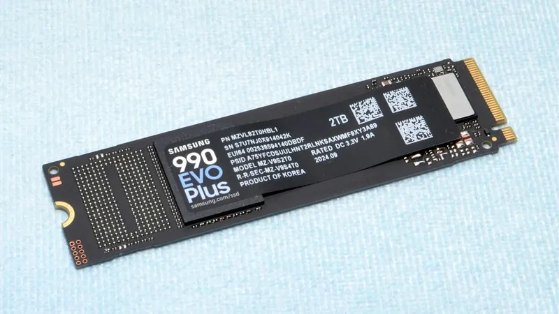 Samsung 990 EVO Plus 1Tb SSD M2 NVMe PCIe 4.0x4/5.0x2, 7150/6300 — фото 1