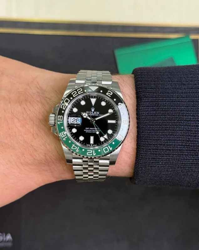 Rolex GMT Master II 40mm Steel ‘Sprite’ jb — фото 1