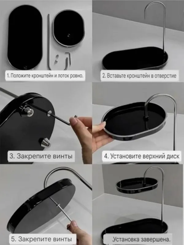 Органайзер для косметики настольный — фото 6