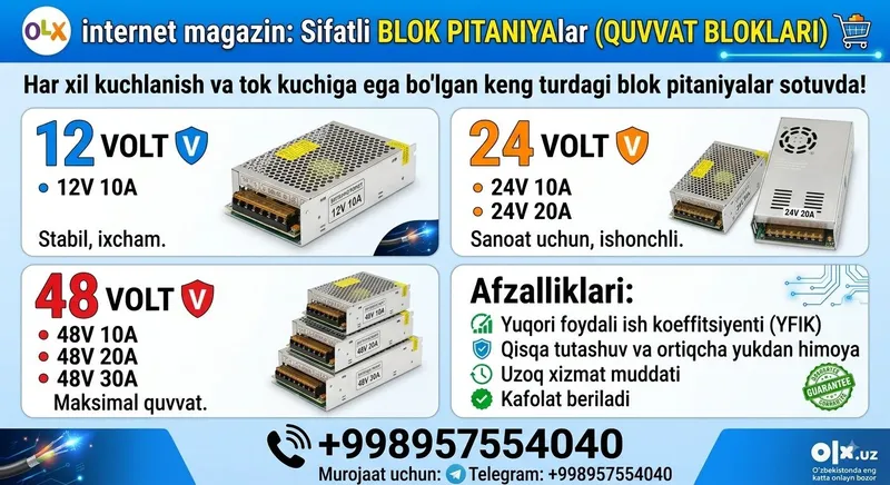 BLOK PITANIYALAR — Optim va Donaga 1 BLOK PITANIYALAR — Optim va Donaga 1