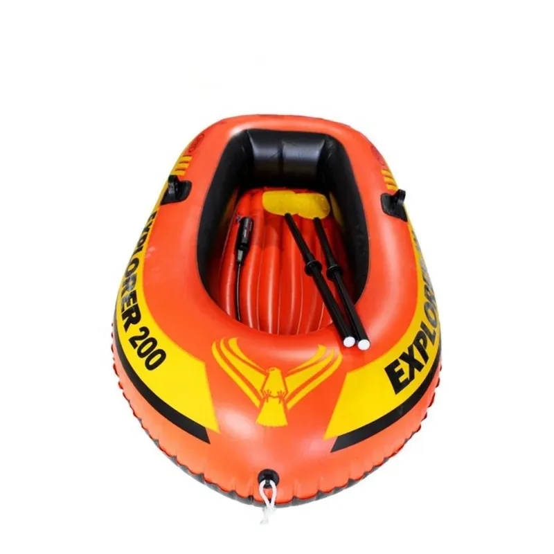 Надувная лодка Intex Explorer 200 (с вёслами и насосом) Идеальный выбо — фото 2