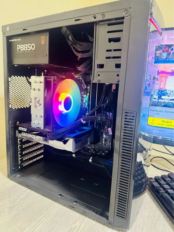 Почти новый игровок ПК/ RTX 5060/i5 14600k/ 16gb DDR5 1