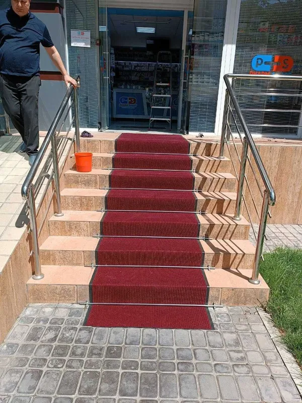 Продажа драповой резины и ковролин и установка — фото 3