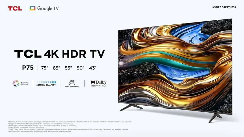 Телевизор TCL 75 P755 120Hz UHD 4K ещё в продаже по самой низкой цене