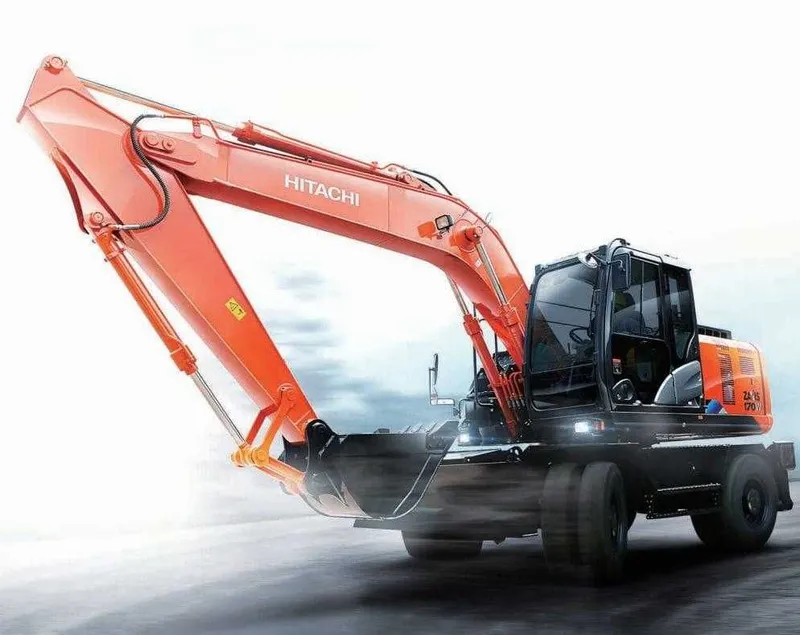 Колесный экскаватор Hitachi ZX170W-5A 3 Колесный экскаватор Hitachi ZX170W-5A 3