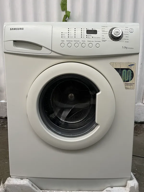 Стиральная машина Samsung WF6528N7W, 5.2 кг 1