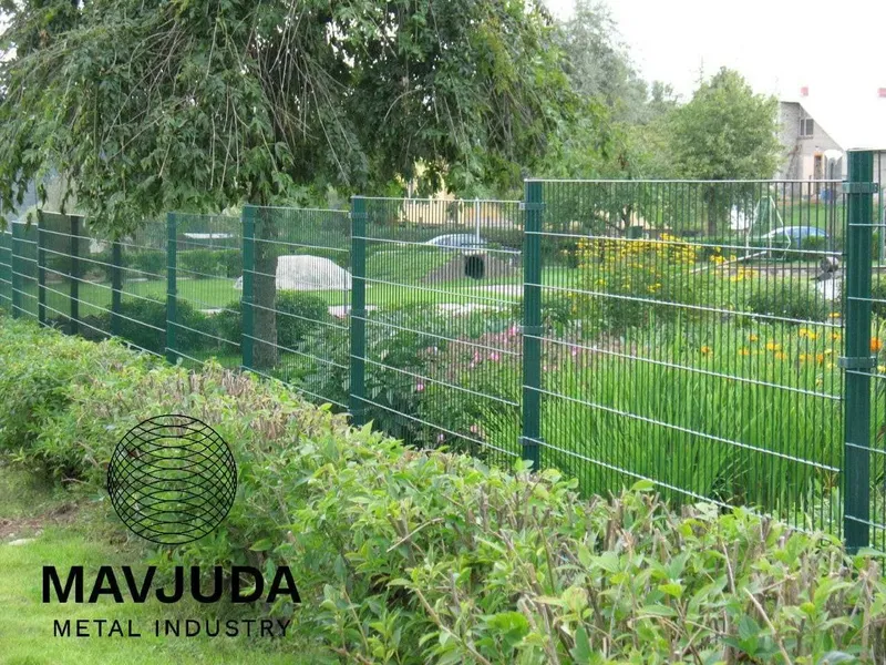 Евро забор 3Д Сетка ограждения Yevro Zabor 3D Setka 3мм 7х20 — фото 1